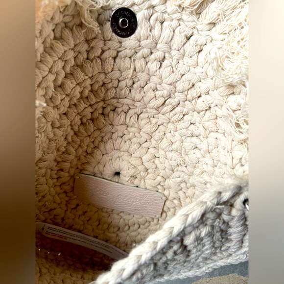 New🌟Macrame Moon Crossbody By FP Collection At Free People - Picture 5 of 6